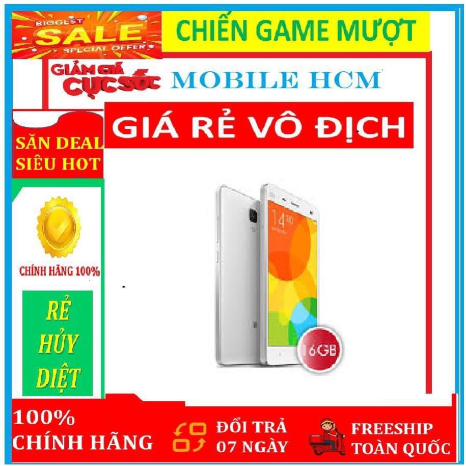 Điện thoại CHÍNH HÃNG XIAOMI MI4 mới - RAM 3GB - ROM 16GB . Chiến PUBG - FREE FIRE - LIÊN QUÂN mượt