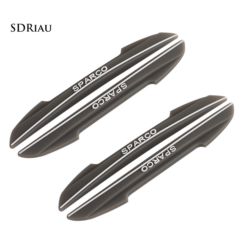 Set 4 dải chống trầy thân xe ô tô kiểu dáng độc đáo thời trang cá tính