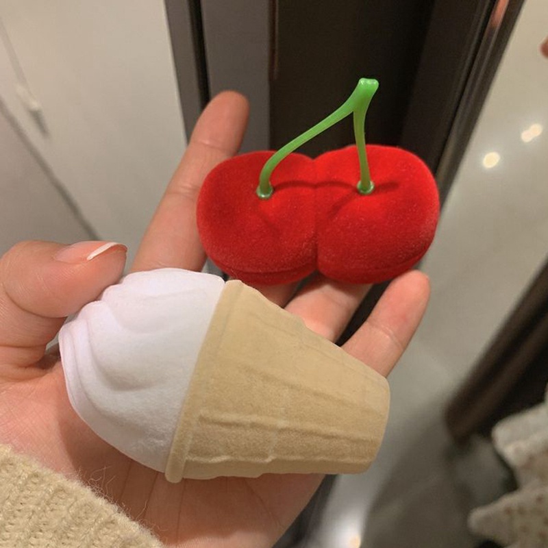 Hộp Đựng Trang Sức Hình Cây Kem Dễ Thương Sáng Tạo