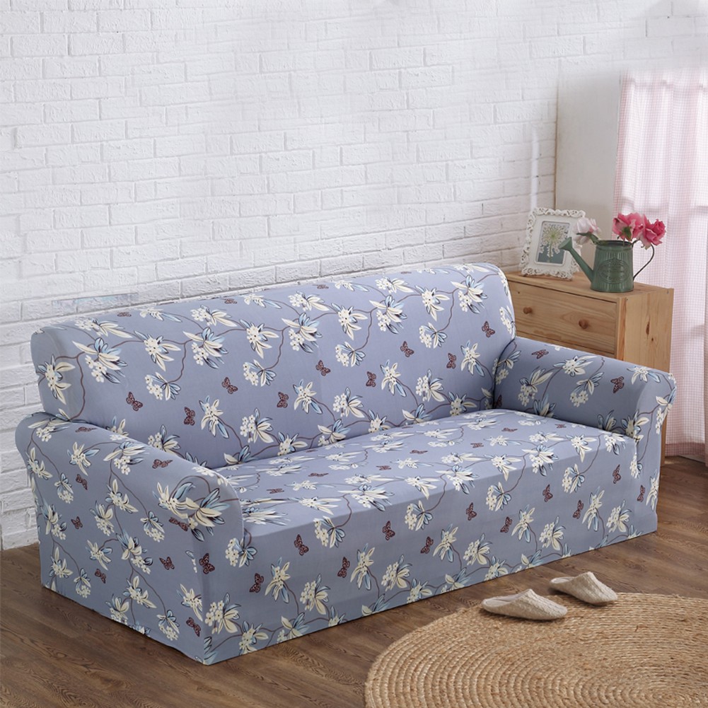 New Arrival Printed Cloth Art Spandex Stretch Slipcover Sofa Cover Cushion