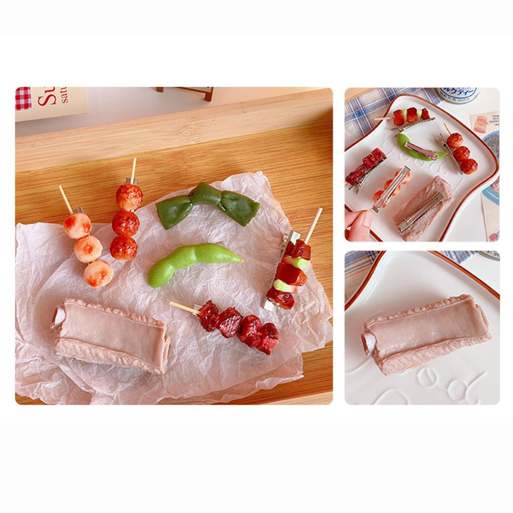 Kẹp Tóc Hình Xiên 3d Đáng Yêu Thời Trang Cho Nữ