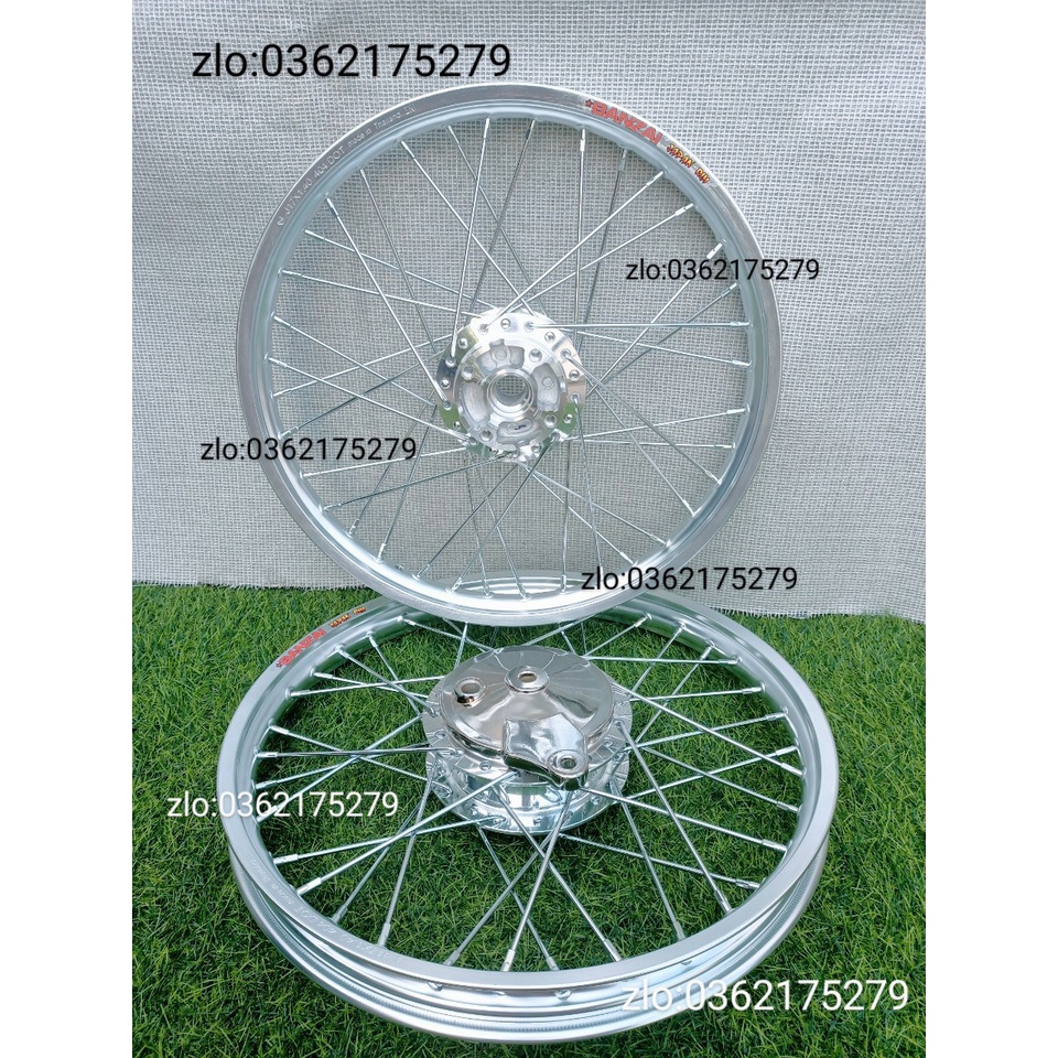 CẶP BÁNH CĂM WAVE ,DREAM TRƯỚC ĐĨA SAU ĐÙM  NIỀN NHÔM BAN ZAI THÁI, CĂM ĐÙM MẠ CROM LOẠI 1 KÈM MÁ ĐÙM