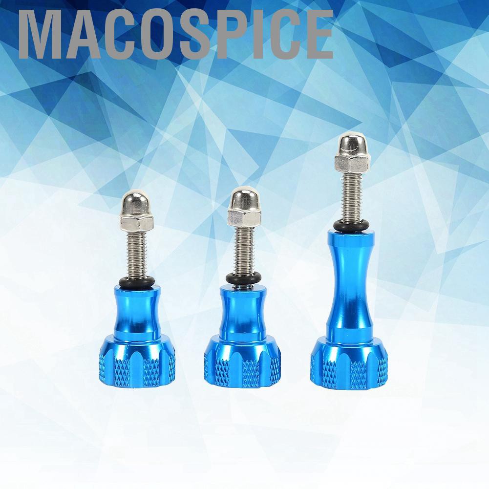 Set 3 Đai Ốc Bằng Thép Không Gỉ Cho Máy Ảnh Gopro Hd Hero 4 3 + 2 | BigBuy360 - bigbuy360.vn