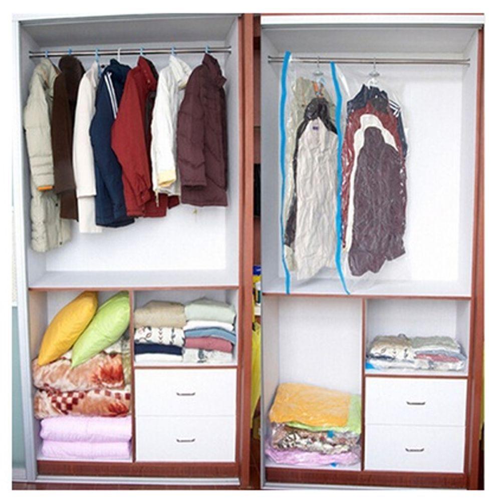 KUNHEV Set 5 / 10 Túi Hút Chân Không Trong Suốt Tái Sử Dụng Được