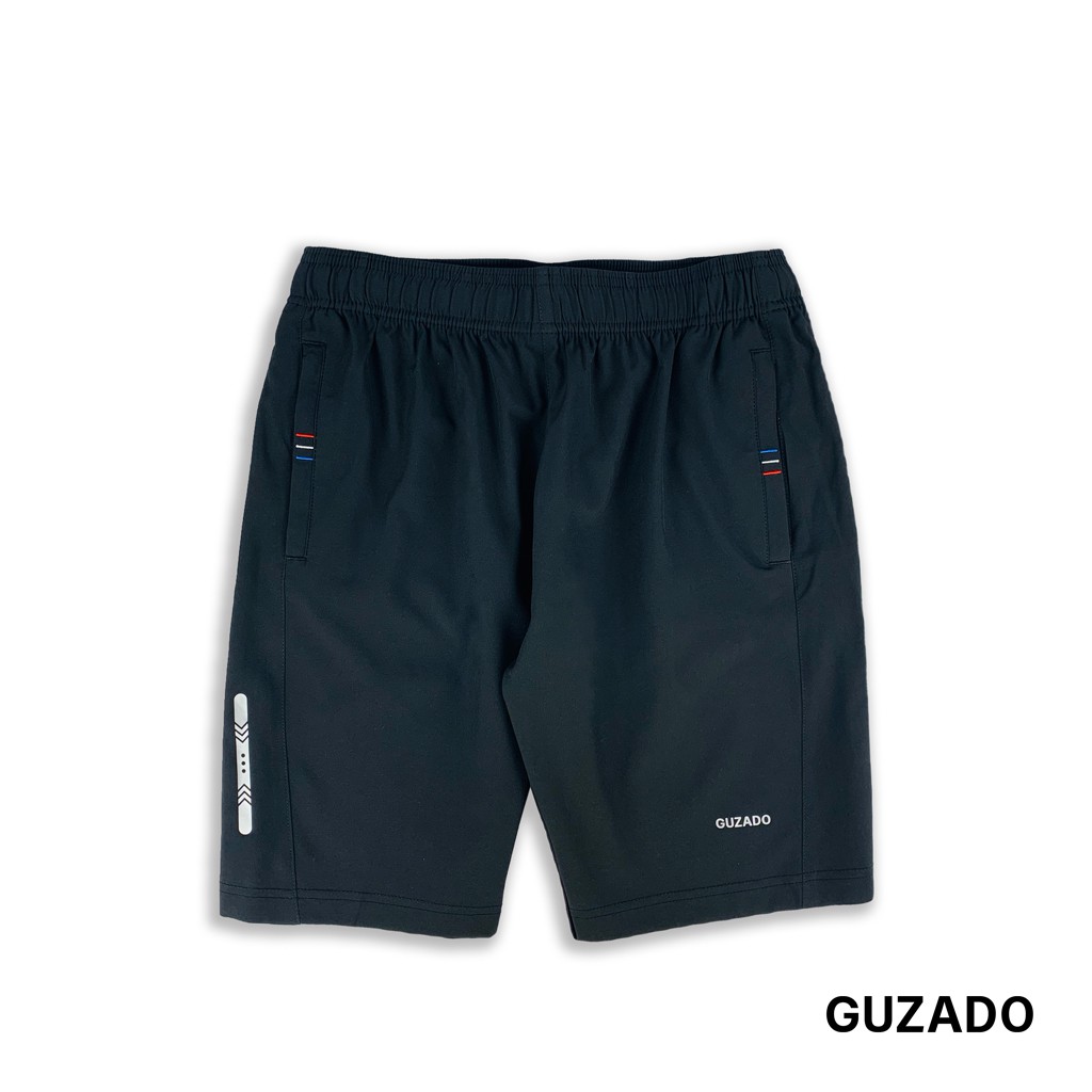 Quần đùi nam GUZADO, dáng short, vải gió mềm, co giãn tốt, vận động thoải mái GSR03 | BigBuy360 - bigbuy360.vn