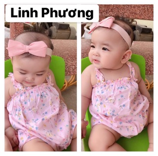 Jumpsuit HM chất mát 4 tháng - 4 tuổi