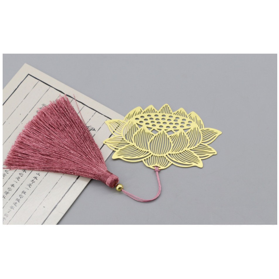 [CỔ NGHỆ THƯƠNG PHẨM] Bookmark Hoa Sen