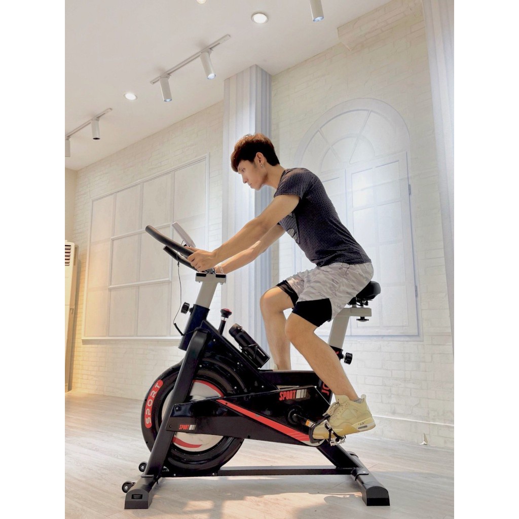 Xe đạp tập Gym JOBUR GH 707 - Xe đạp tập thể dục ĐA NĂNG tại nhà Hàng nhập khẩu CAO CẤP - Khung sườn thép chống gỉ