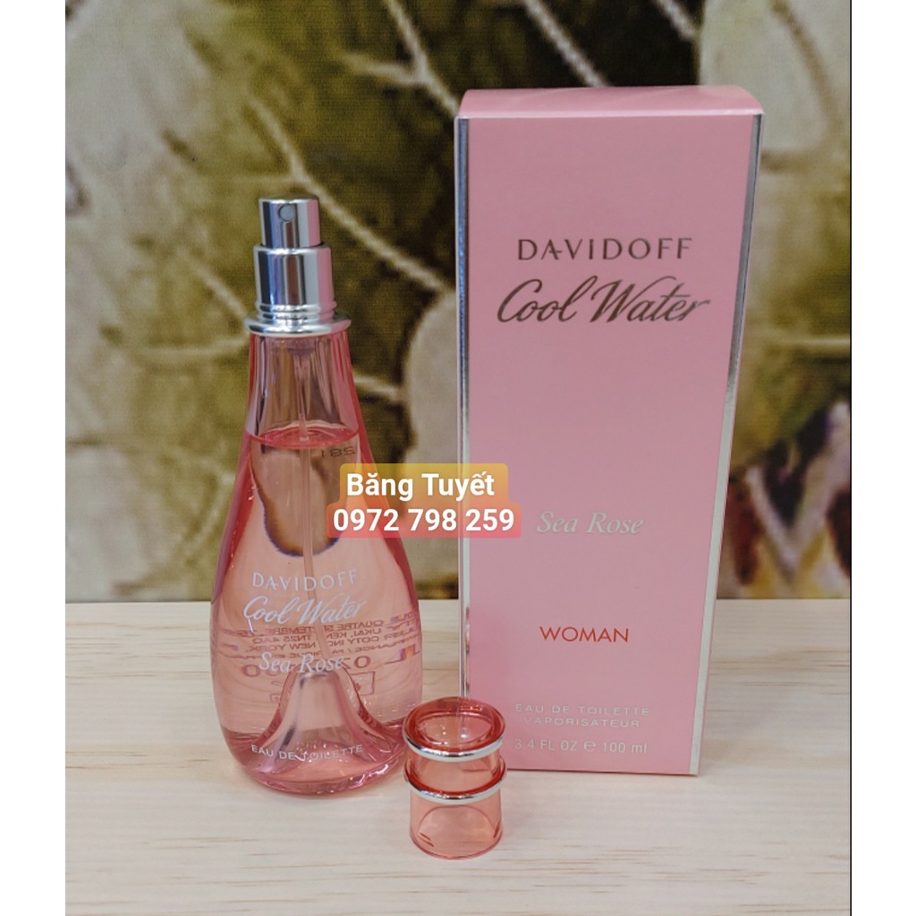 Nước Hoa Nữ DAVIDOFF Cool Water Sea Rose 100ml Pháp