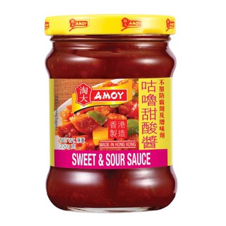 Sốt Chua Ngọt Amoy 220gr/ Amoy Sweet & Sour Sauce - Hong Kong