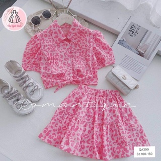 Set váy áo điệu đà cho bé