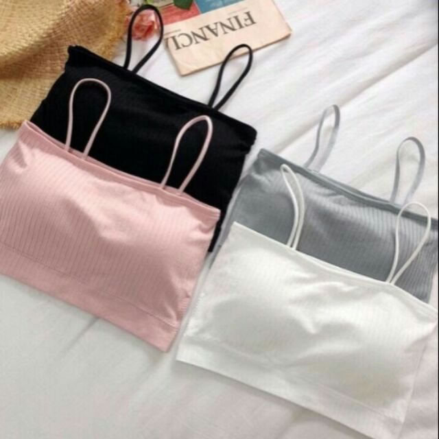 Áo ống gân thun co dãn