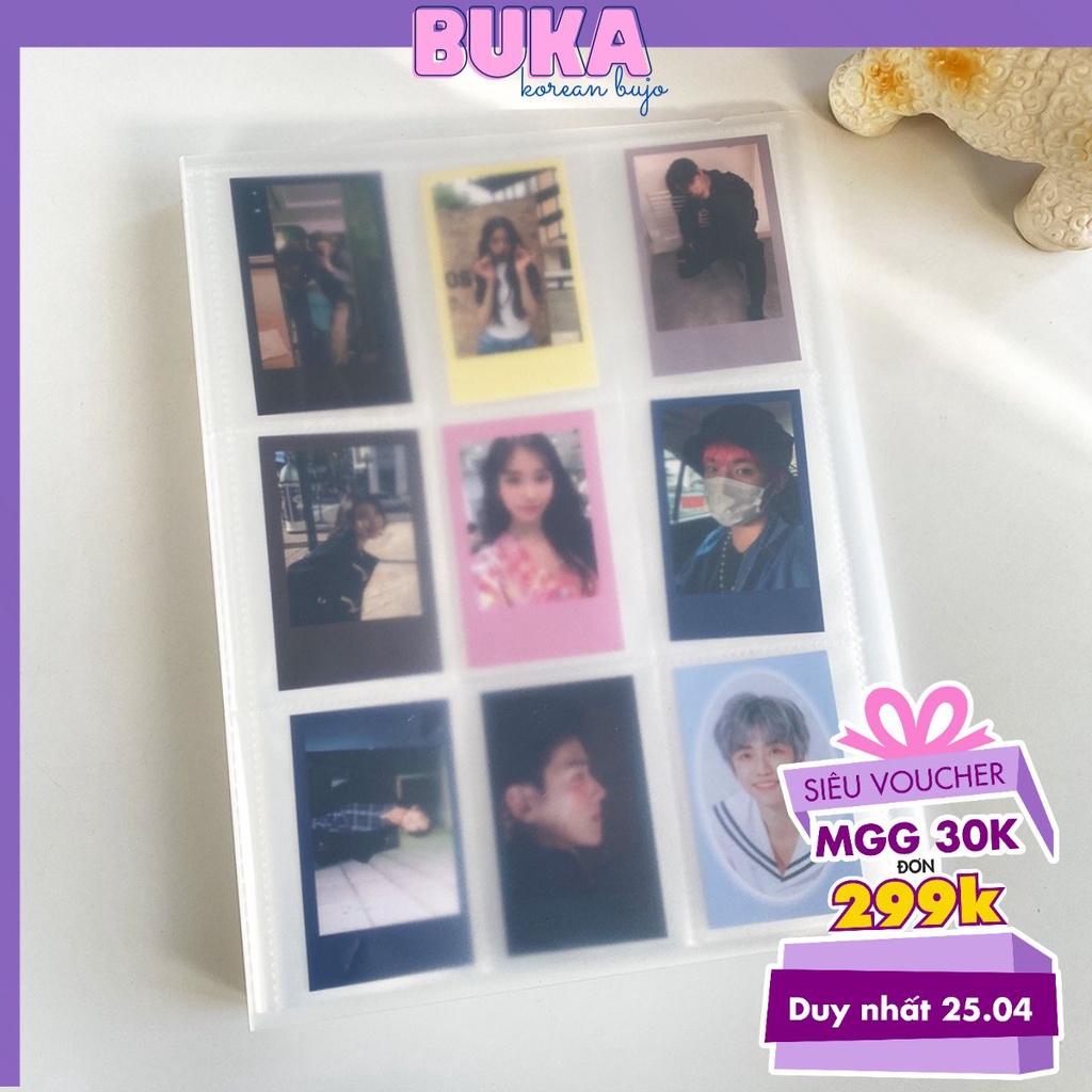 Collect book 288C Buka album ảnh 3 inch đựng ảnh idol Kpop anime 288 ảnh SML