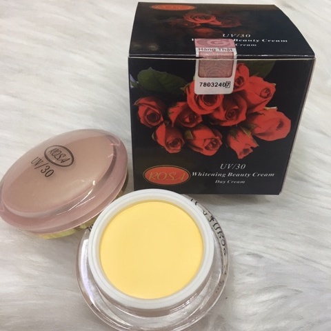 Kem Rosa Hoa Hồng Đen Dưỡng Trắng Da Ban Ngày UV/30 Whitening Beauty Day Cream - 15gr