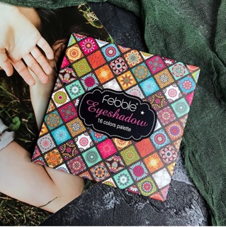 BẢNG PHẤN MẮT 16 Ô FEBBLE