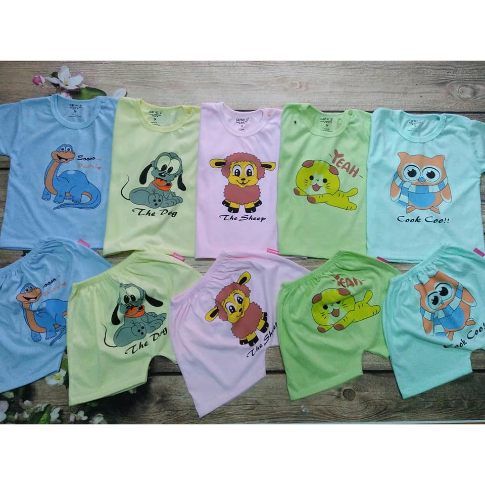 combo 10b  bộ carter trẻ em+5 quần