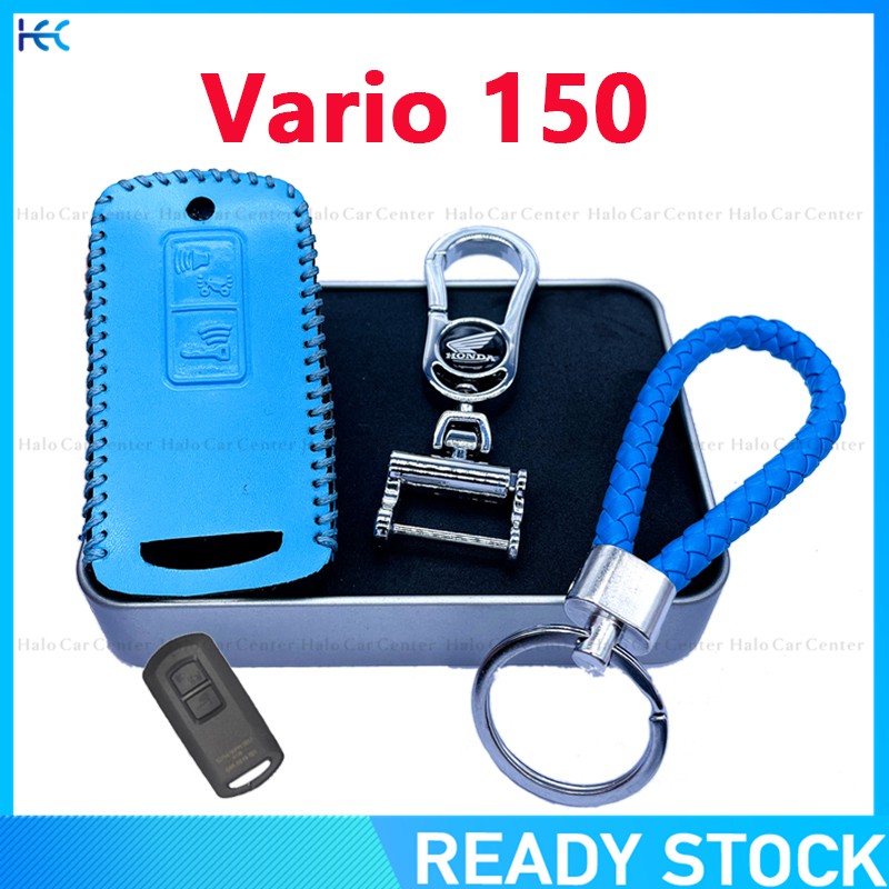 Vỏ Da 100% Chính Hãng Bọc Chìa Khóa Xe Hơi Honda Vario 150-2 Nút Bấm