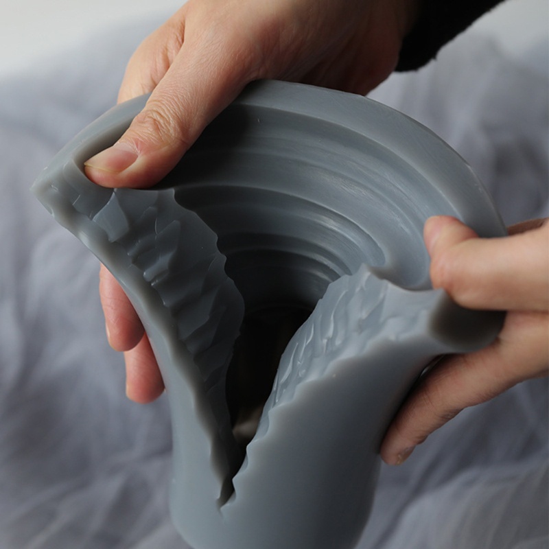 Khuôn Silicone Làm Xà Phòng / Nến Hình Hoa Tulip 3D Độc Đáo