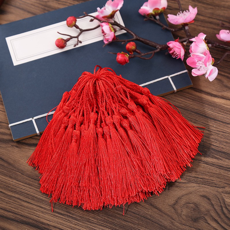 1 Dây Tuyến Cổ Trang Đơn Giản Trang Trí Handmade ( Dây Tua Rua) 13cm