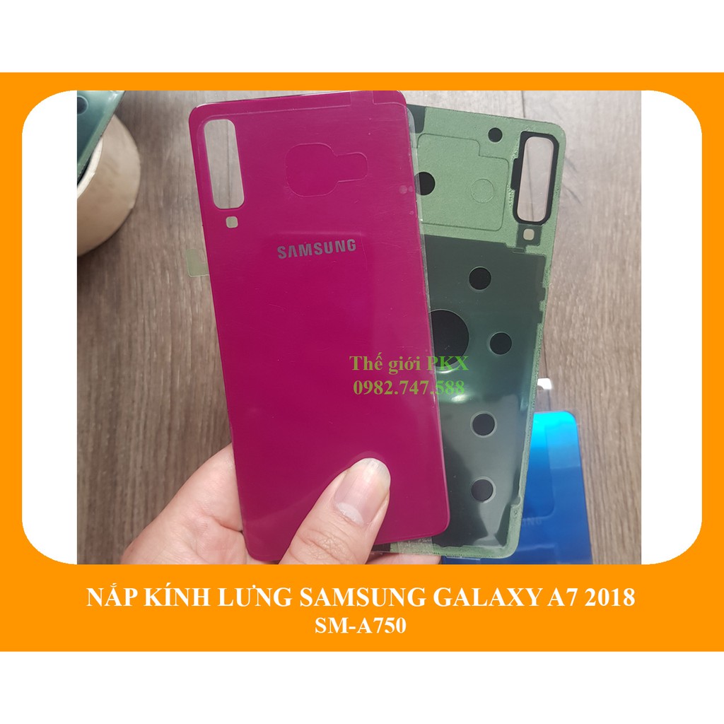 Nắp kính lưng Samsung Galaxy A7 2018 chính hãng + zin công ty A750