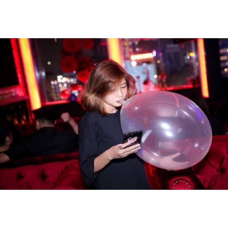 bóng trong suốt cao su 18&quot;