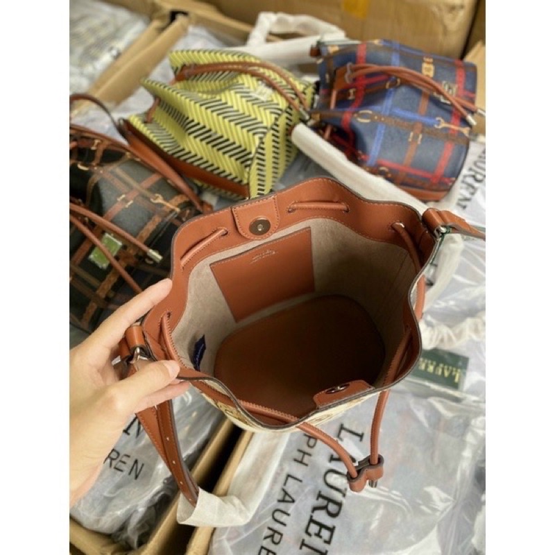 Túi RALPH LAUREN bucket xuất dư