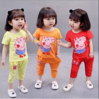 Bộ quần áo peppa pig