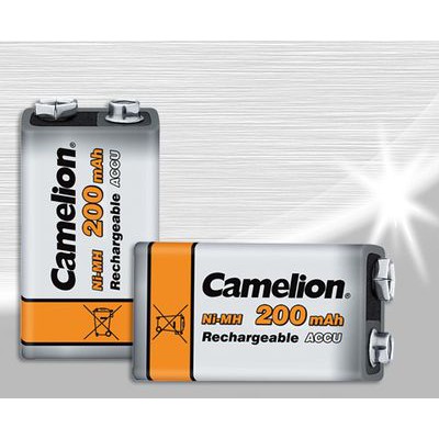 Pin Sạc Camelion 9V 200MAh (vỉ 1 viên)