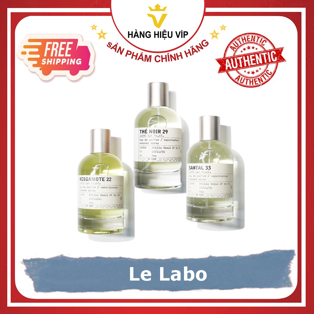 Nước Hoa Unisex  LeLabo Another 13, Rose 31, Santal 33 Chính Hãng - Hàng Hiệu Vip mã NH127