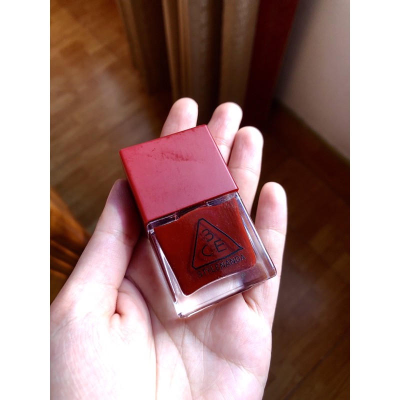 (Thanh lý fullbox mới dùng 1 lần) Sơn móng tay 3CE Red Recipe Long Lasting Nail Lacquer