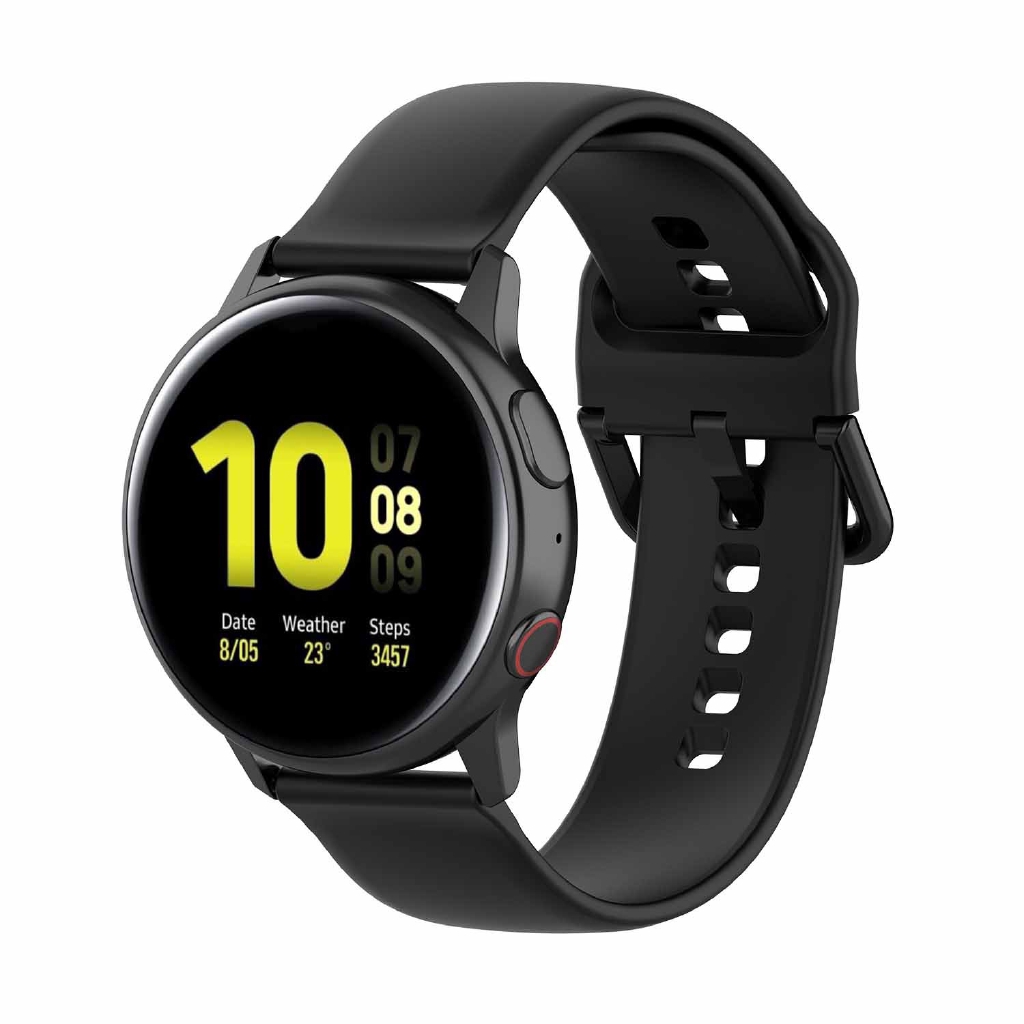 Dây Đeo Silicone Cho Đồng Hồ Thông Minh Samsung Galaxy Watch Active 2 40mm 44mm Active 40mm/gear S2