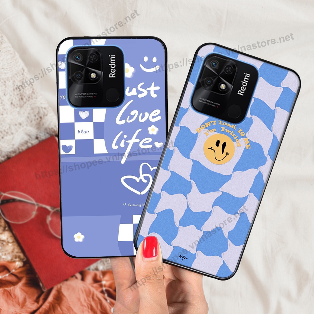 Ốp lưng Xiaomi Redmi 9C / Redmi 10c trái tim gấu cute thể thao cá tính, giá rẻ