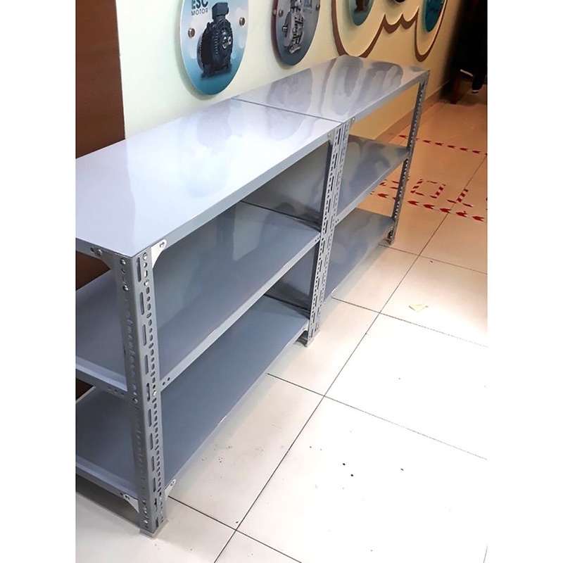 Kệ sắt 3 tầng v lỗ cao 1m ngang 60cm rộng 30cm đa năng