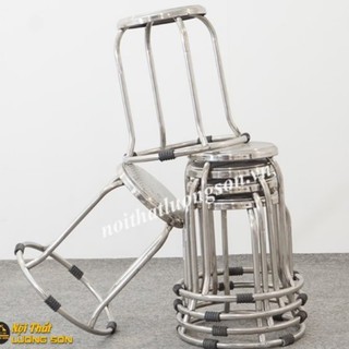 Ghế đôn inox. Mới 100%