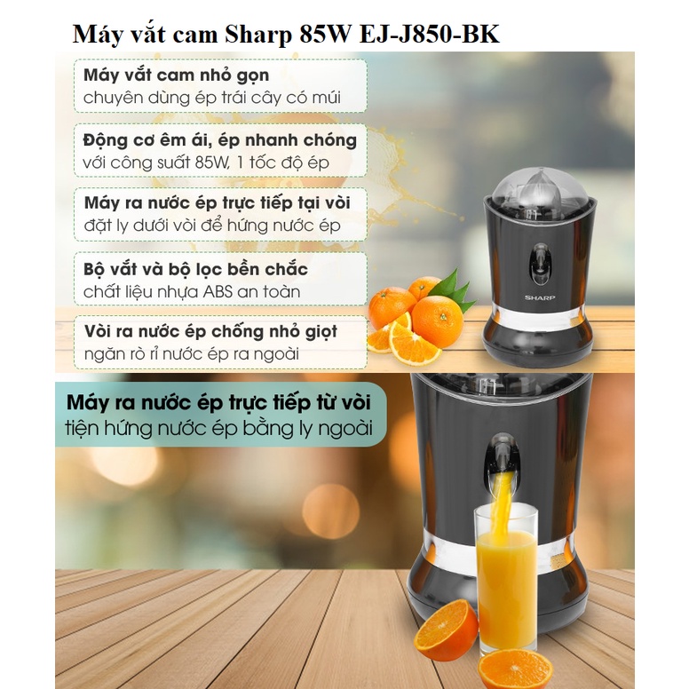 Máy vắt cam Sharp, máy ép cam Lenbenlang tự động đảo chiều bằng điện cho bé và gia đình - HAPOS