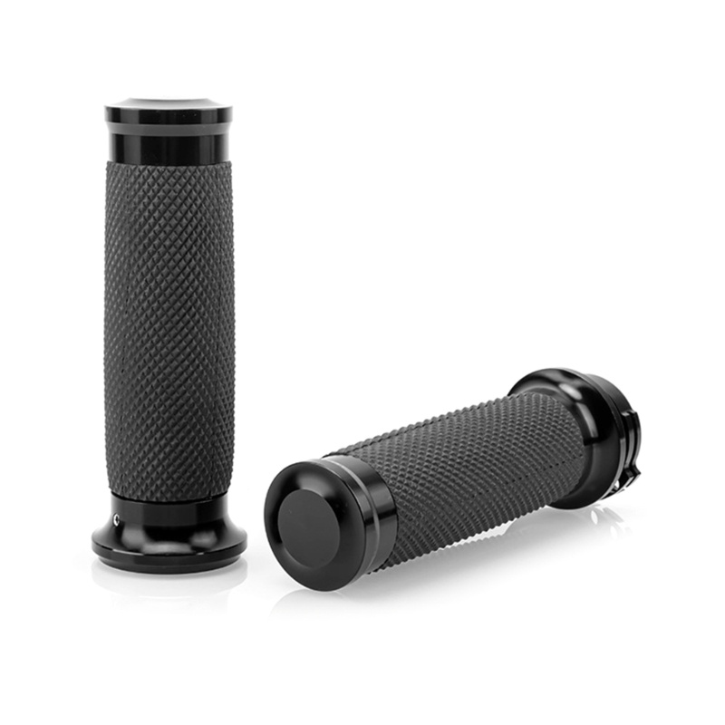 1 Cặp Bọc Tay Lái Xe Máy Bằng Cao Su Màu Đen 1 25mm