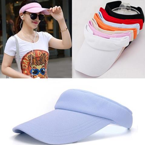 Nón lưỡi trai hở đỉnh đầu đầy cá tính nhiều màu sắc cho nữ !