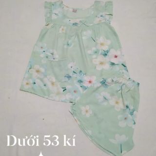combo 5 bộ đồ tole lanh quần đùi size 1(43-50 kí)