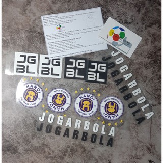 [Logo bóng đá- logo câu lạc bộ] Sticker Patch logo- decal clb cao cấp