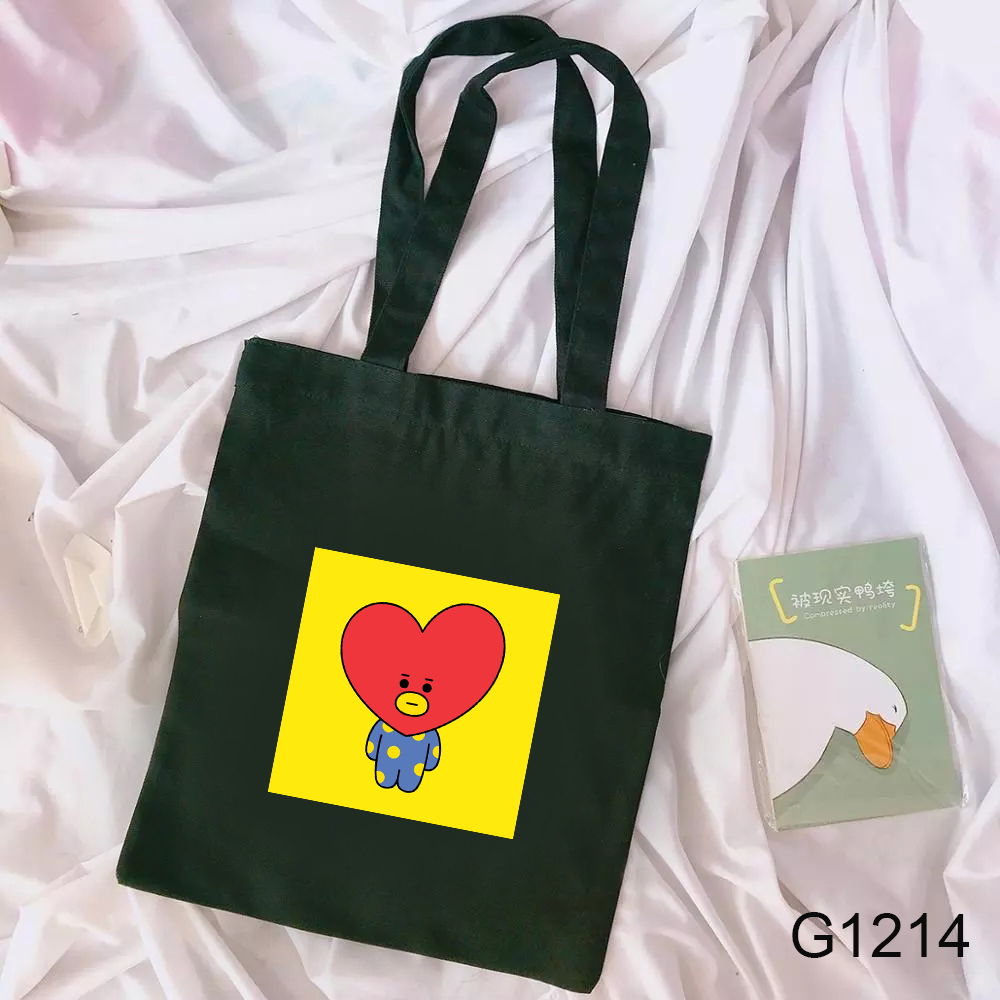 Túi Tote Đeo Vai Bts Bt21