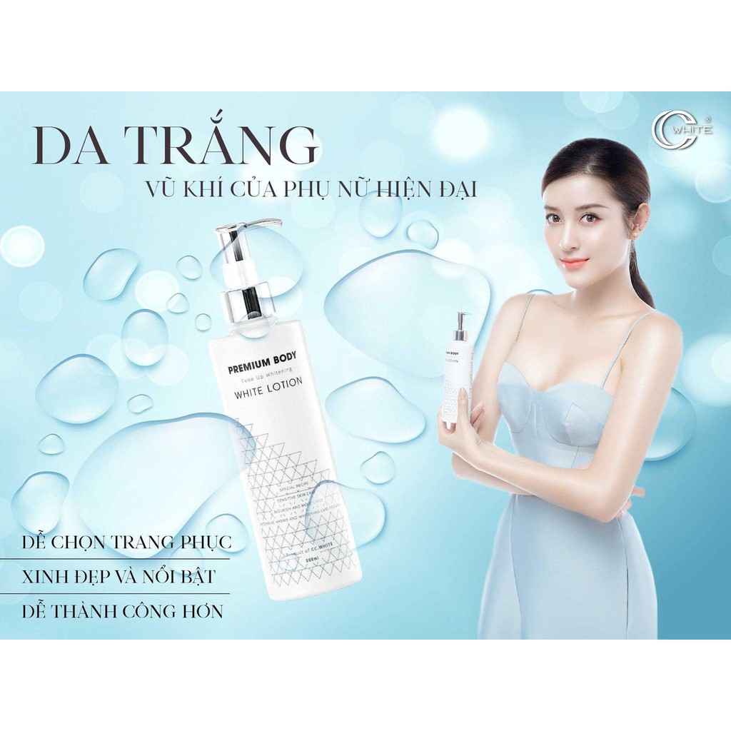 Cấy Trắng Body CC WHITE - Kem Dưỡng Trắng Da Toàn Thân - 250g | BigBuy360 - bigbuy360.vn