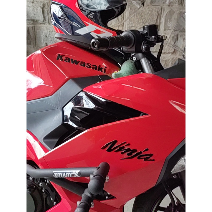 Decal hiệu ứng 3D dán xe mô tô Kawasaki Ninja