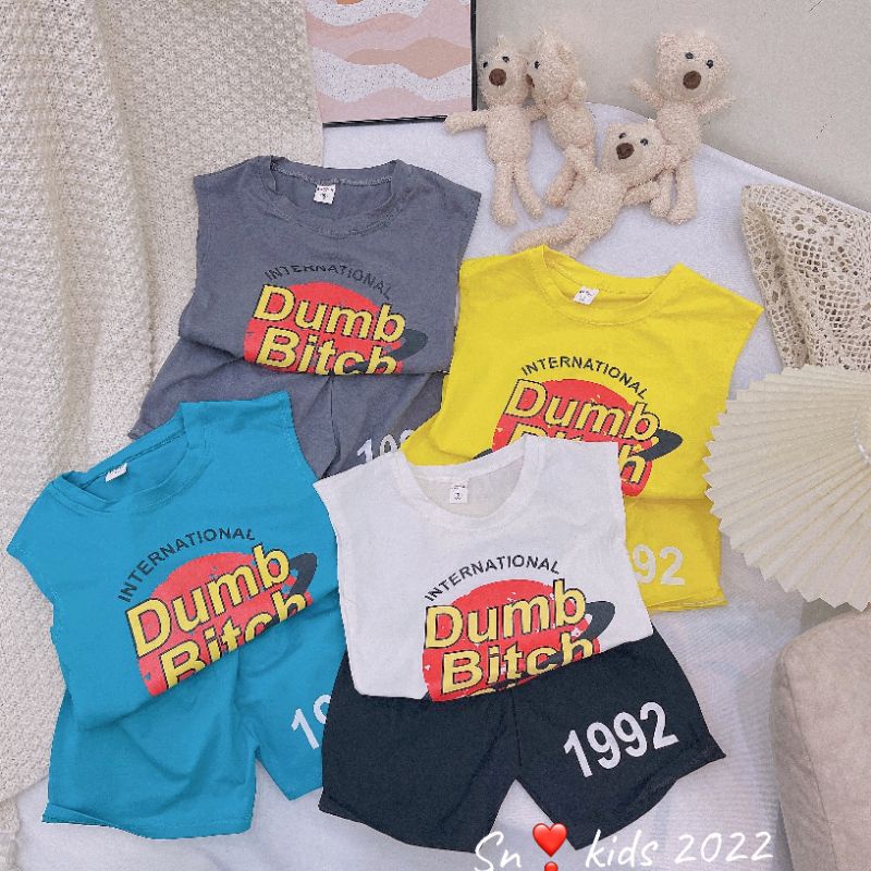 Bộ balo Dumps 1992 khỏe khoắn năng động cho bé