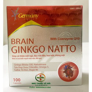 Ginkgo nato WITH COENZIME Q10 .