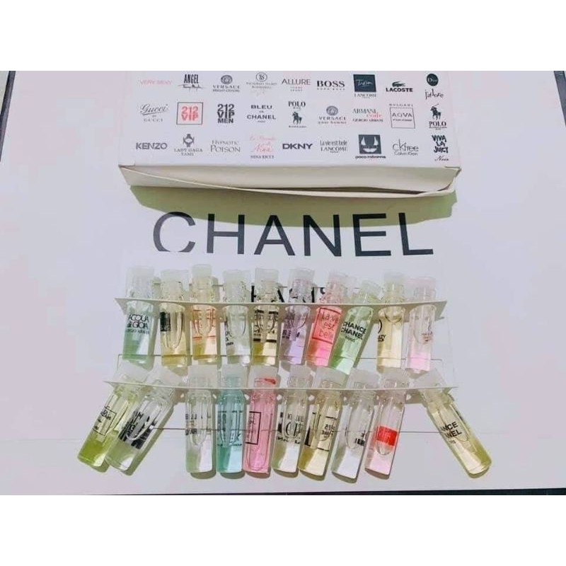 Nước hoa mini 20 chai