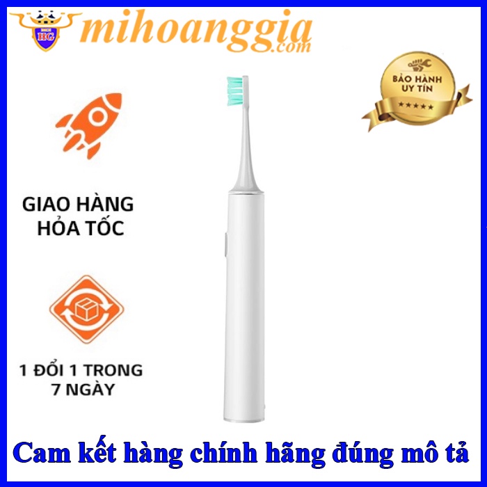 Bàn chải điện XIAOMI T300 | T100 | BETC01 | BÀN CHẢI ĐIỆN XIAOMI HÌNH CHỮ U DANH CHO TRẺ EM | MIHOANGGIA