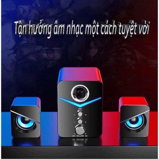 Bộ 3 loa vi tính Siemens D-221 cực ngầu kết nối được với máy tính, laptop, điện thoại
