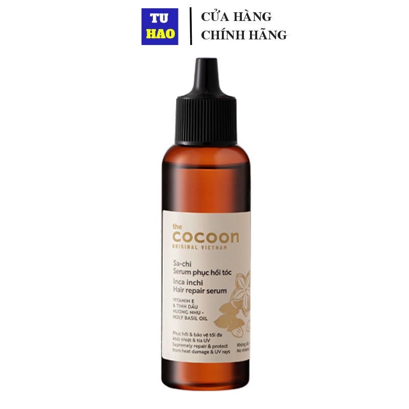 Serum Sa-chi phục hồi tóc Cocoon tinh chất Sachi 70ml - Từ Hảo