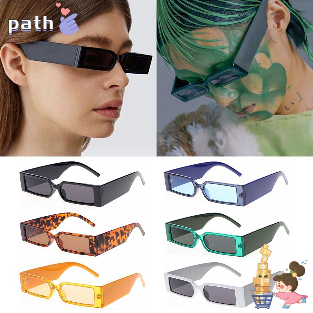 Kính Mát Hình Chữ Nhật Chống Tia UV 400 Cho Nam Nữ