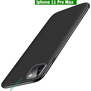 Ốp lưng Iphone 11 Pro Max dẻo màu siêu mỏng ôm khít máy